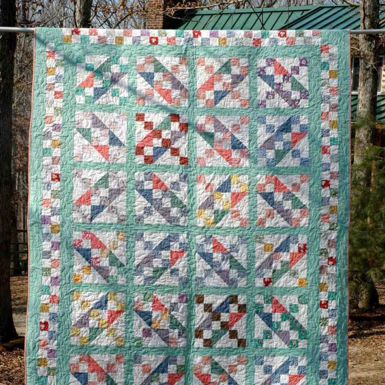 Scrap Petal Garden Cabin In The Woods Quilters