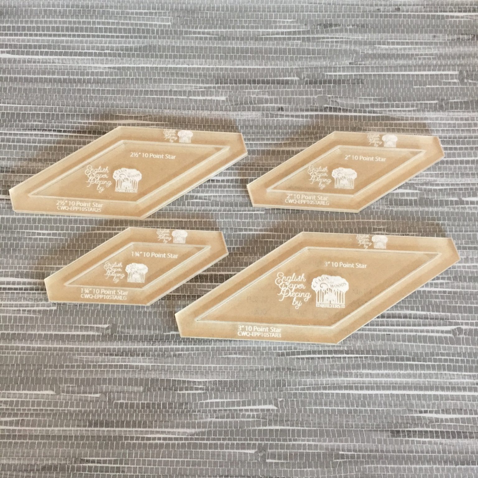 TEMPLATES Cabin in the Woods Quilters