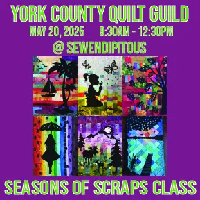 York County Quilters Guild - Class Kit - Sewendipitous