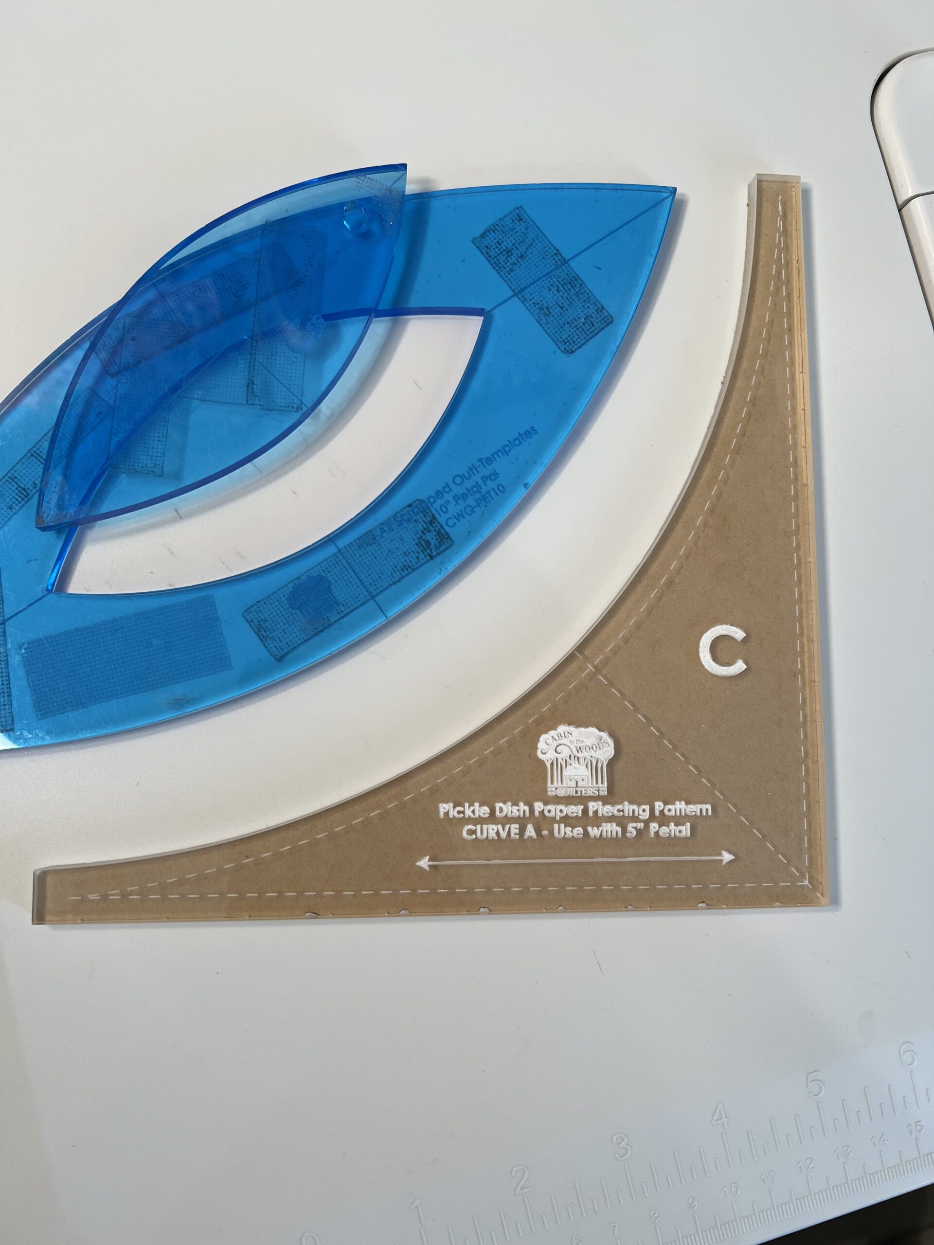 Curve A for Nested Petal (Pickle Dish Pattern)